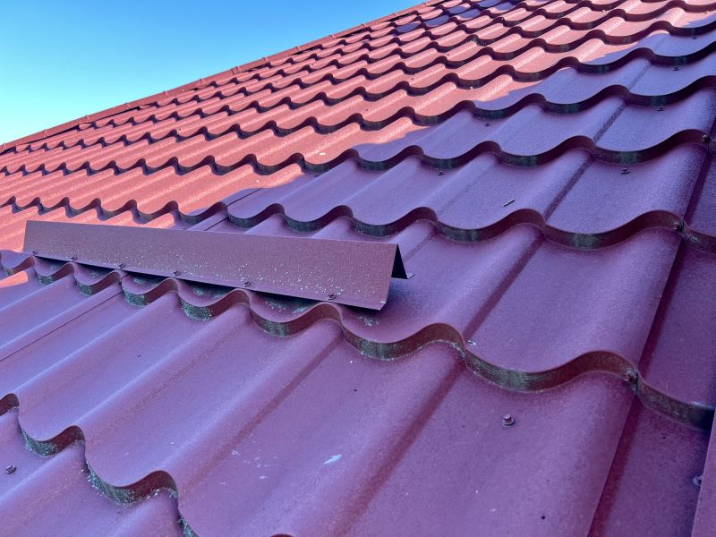 Clay Roof Installation detail