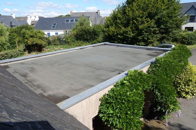 Flat Roof Waterproofing detail